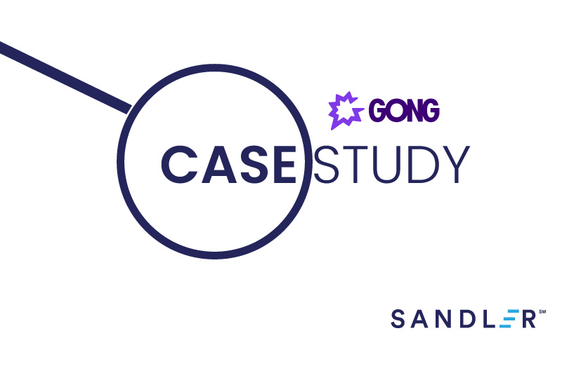 Sandler Case Study - Gong