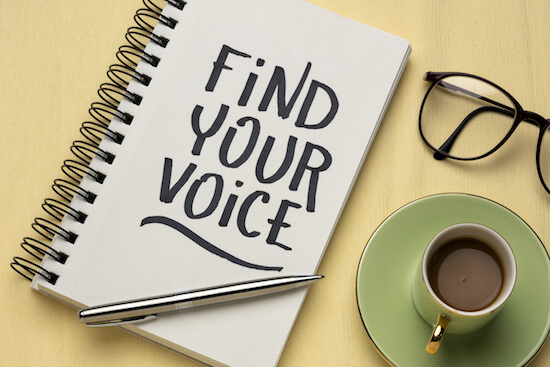 How to Succeed at Finding Your Voice and Your Audience