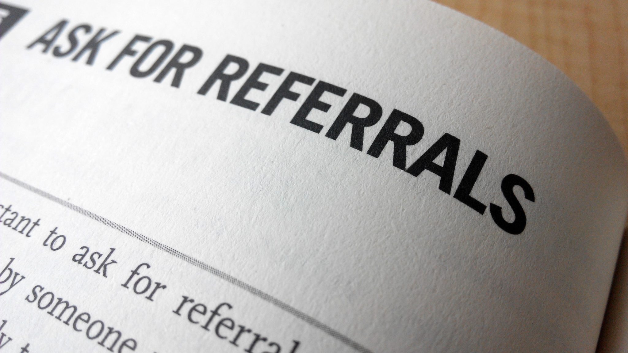 Generating referrals
