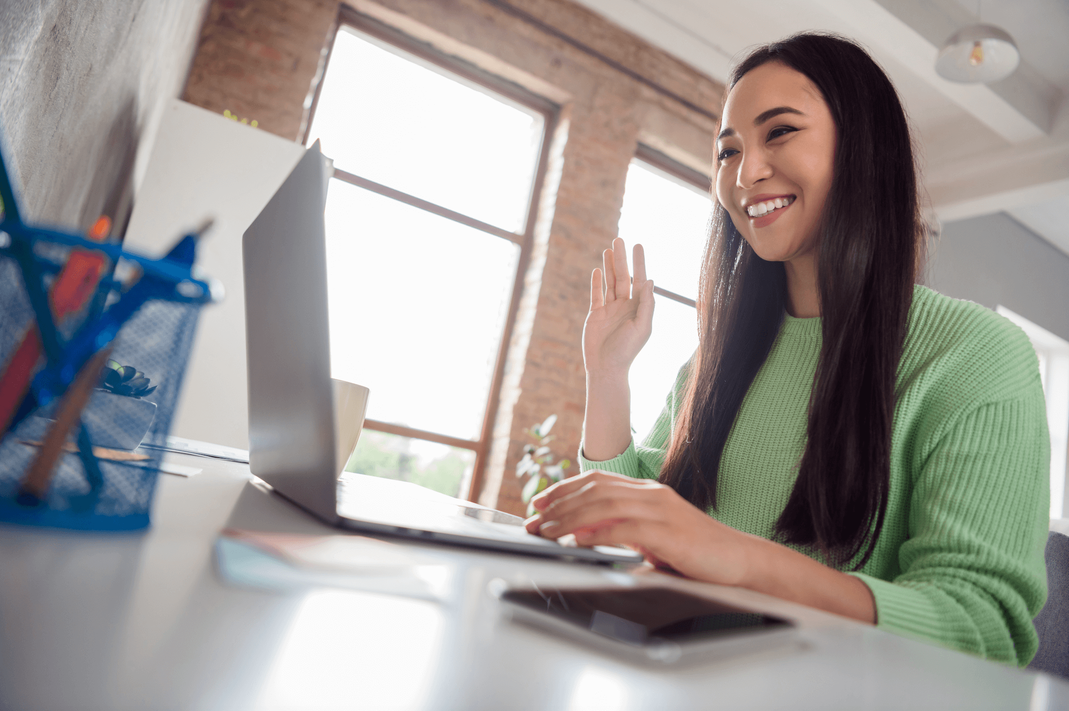 Virtual sales meeting