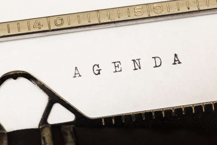 The key to success in sales- an agenda